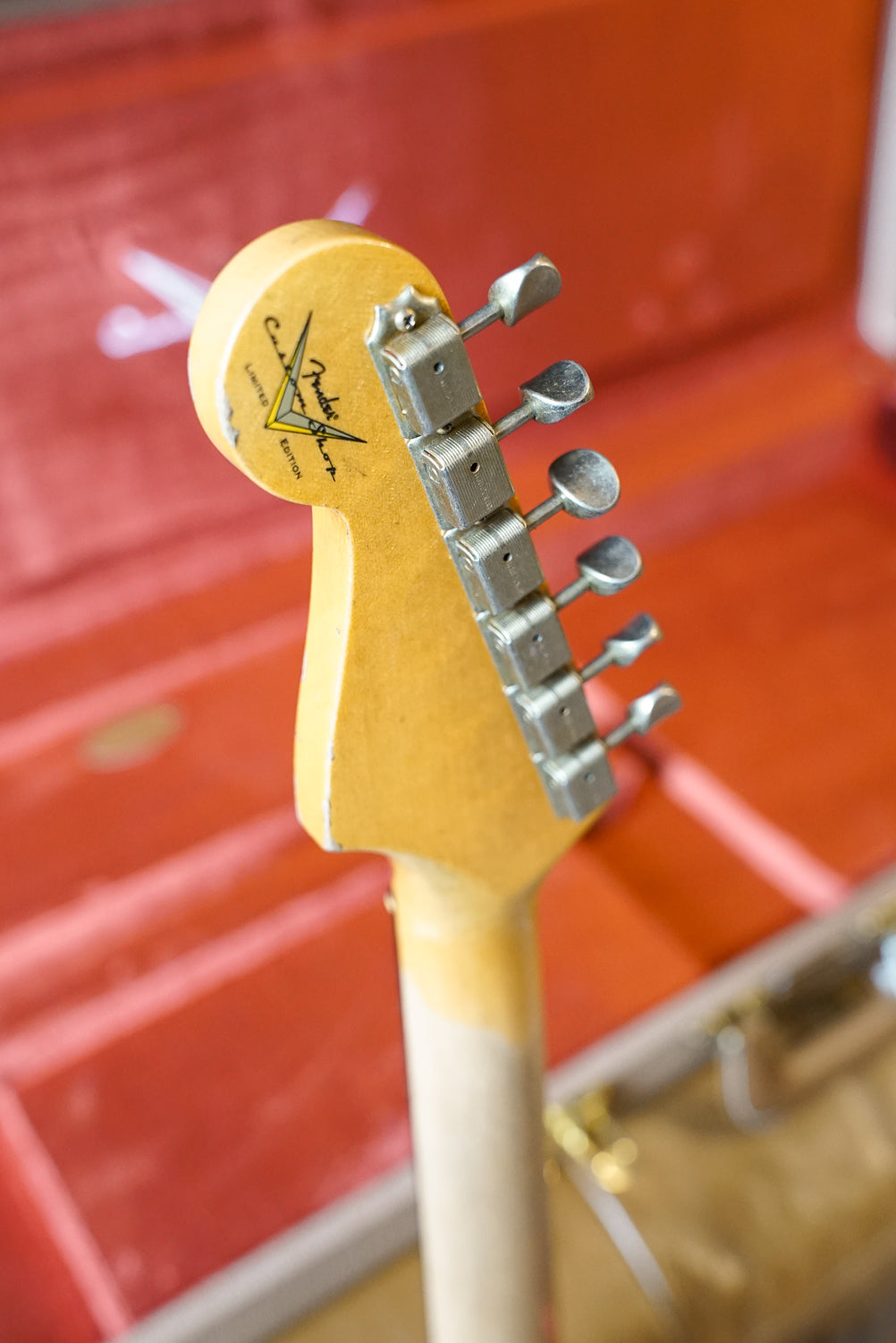 Fender Custom Shop '62 Stratocaster Heavy Relic, Candy Apple Red