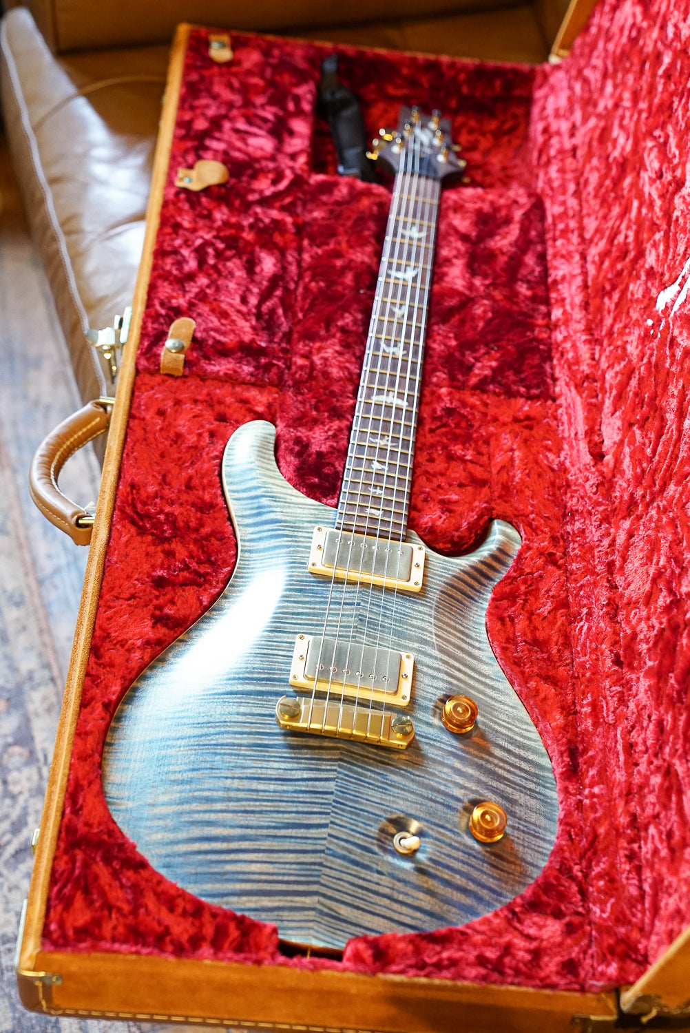 Pre-Owned PRS Modern Eagle, Faded Blue Jean "05 (Brazilian Rosewood Neck)