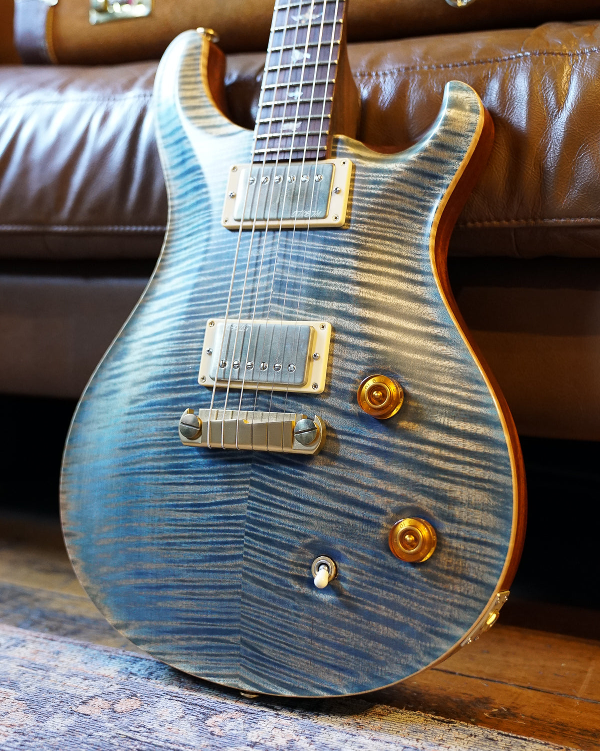 Pre-Owned PRS Modern Eagle, Faded Blue Jean "05 (Brazilian Rosewood Neck)