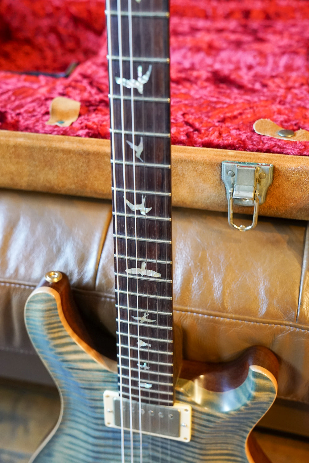 Pre-Owned PRS Modern Eagle, Faded Blue Jean "05 (Brazilian Rosewood Neck)