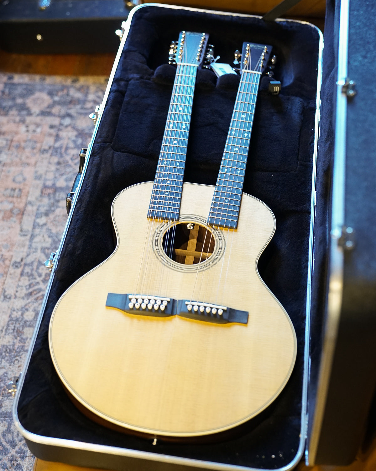 Martin Grand J-28E DN Jumbo Double Neck Guitar
