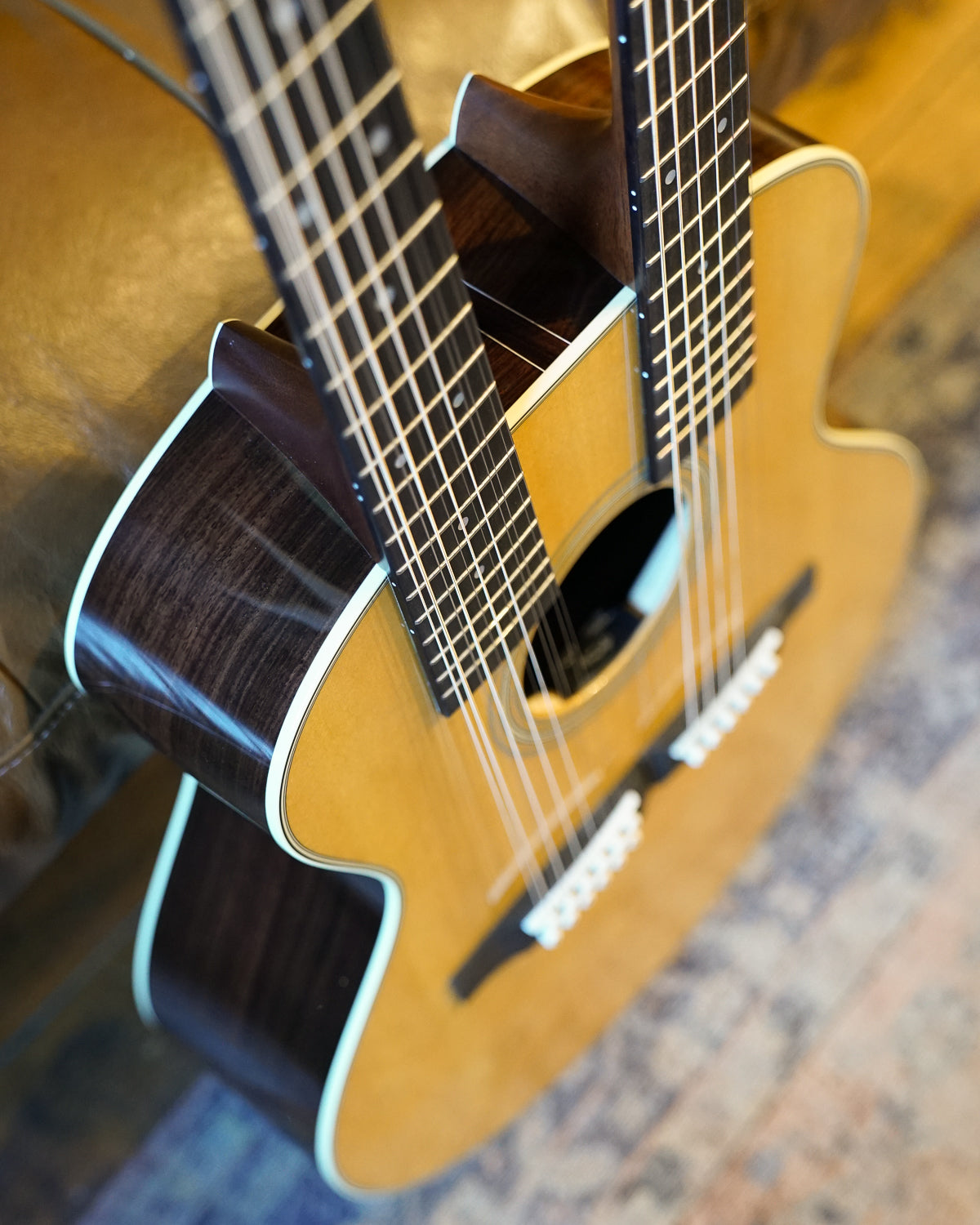 Martin Grand J-28E DN Jumbo Double Neck Guitar
