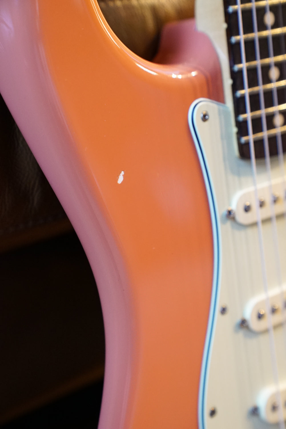 Pre-Owned Fender Custom Shop 1960 Stratocaster NOS Coral Pink "2012