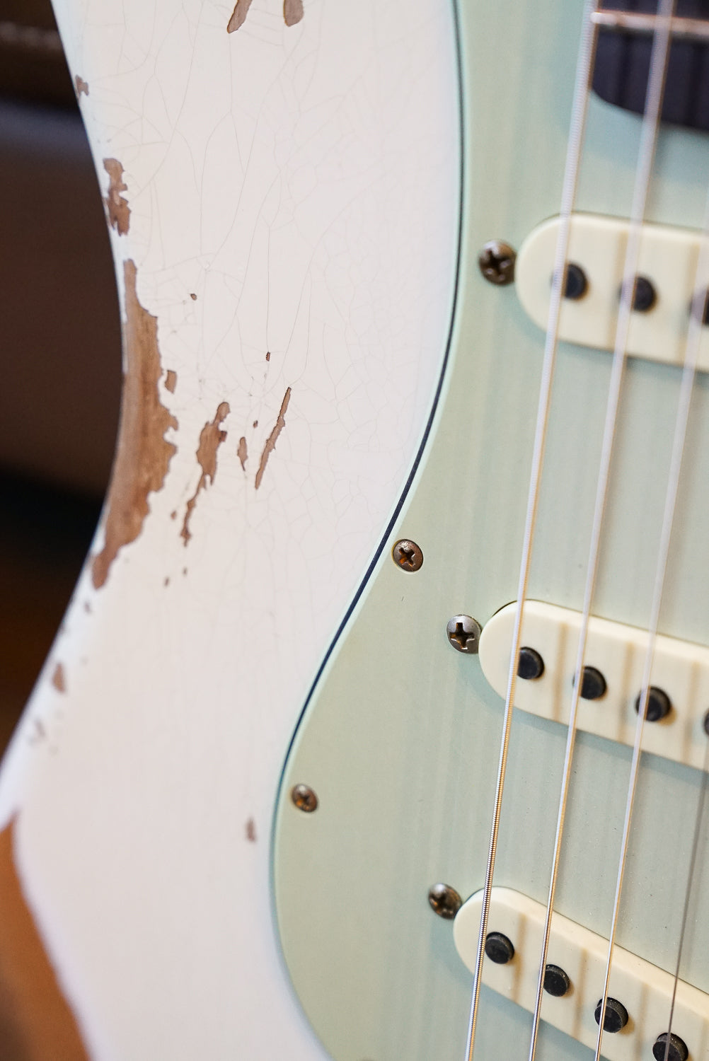 Fender Custom Shop '64 L-Series Stratocaster, Heavy Relic, Aged Olympic White