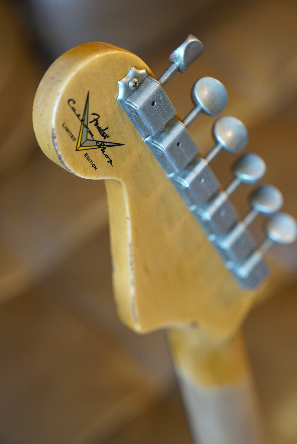 Fender Custom Shop '64 L-Series Stratocaster, Heavy Relic, Aged Olympic White