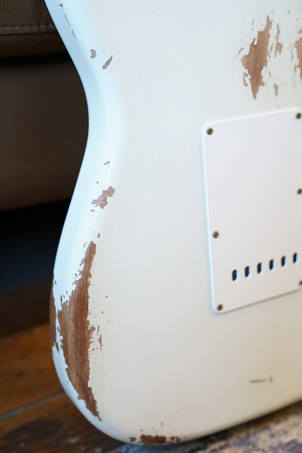 Fender Custom Shop '64 L-Series Stratocaster, Heavy Relic, Aged Olympic White