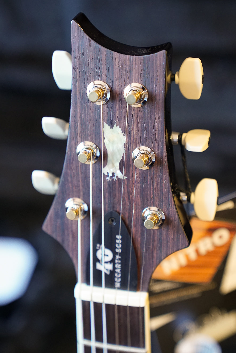 PRS 40th Anniversary McCarty SC56 Limited Edition, Black Gold Burst