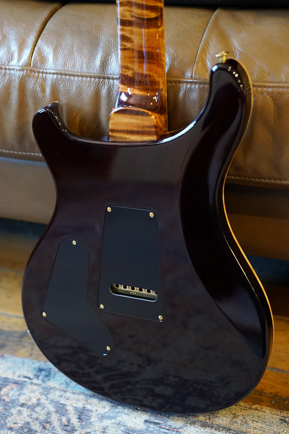 PRS Wood Library Custom 24, Quilt Maple 10 Top / Flame Maple Neck - Copperhead