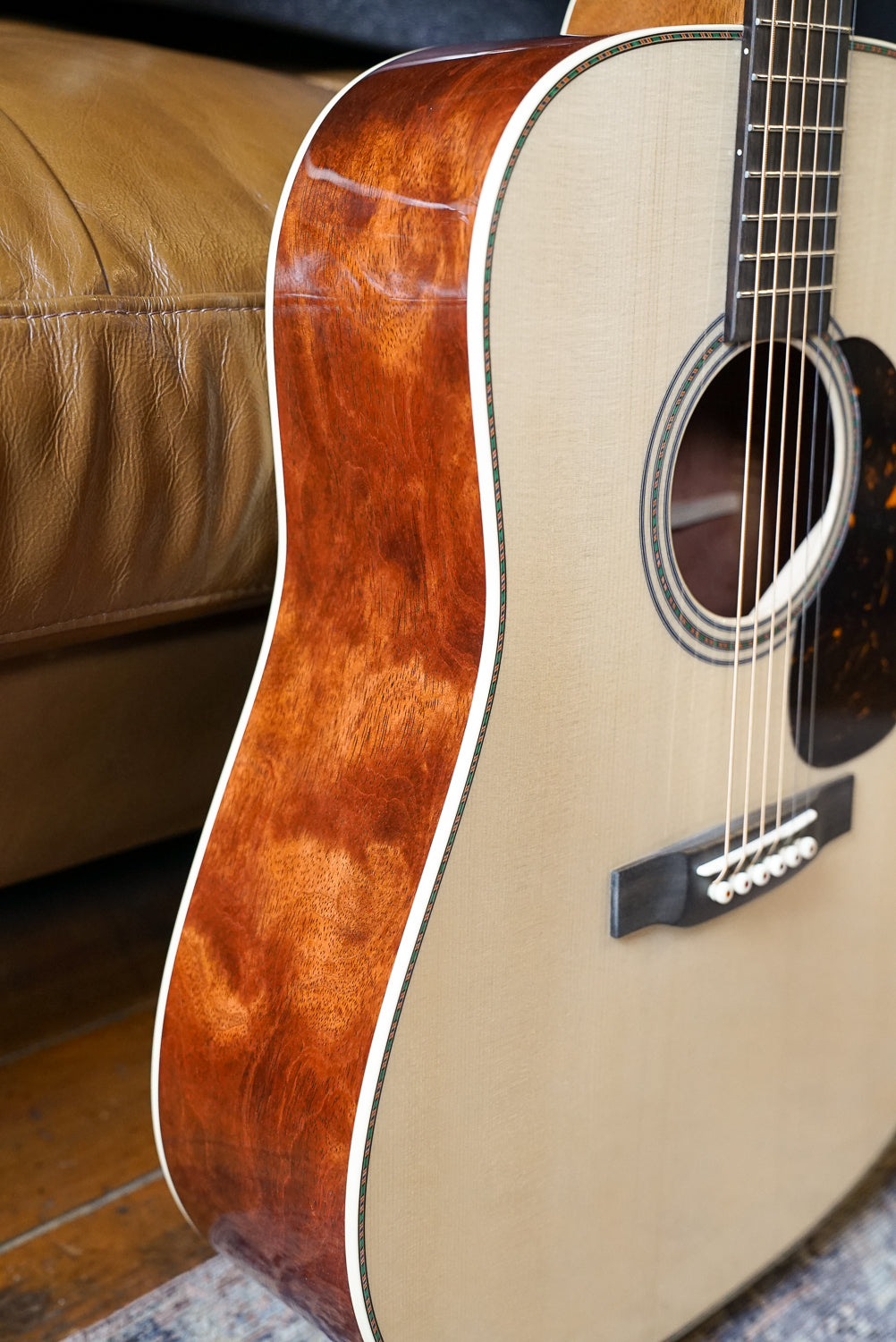 Martin Custom Shop Dreadnought D14F, Quilted Bubinga