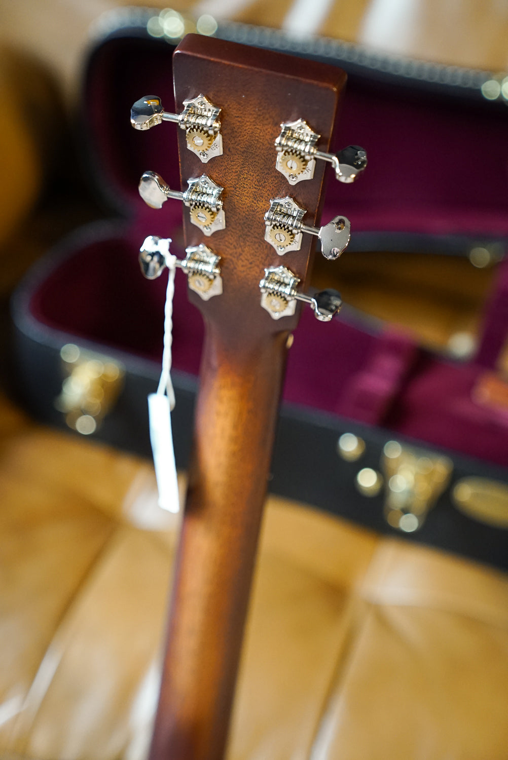 Martin Custom Shop 0-14F, Flamed Mahogany, Tweedy Burst