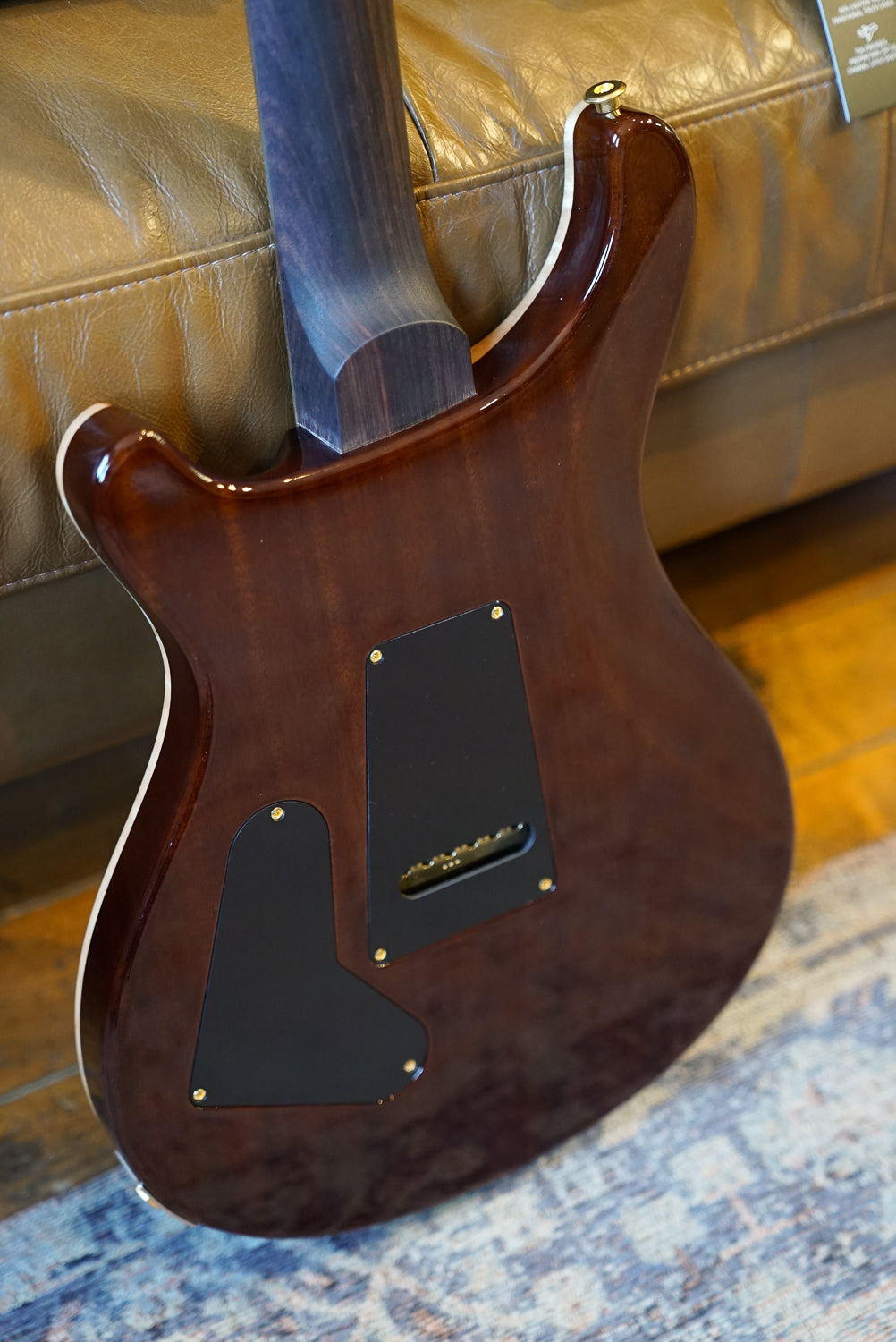 PRS Wood Library Custom 24, Quilt Maple 10 Top / East Indian Rosewood Neck - Copperhead Burst