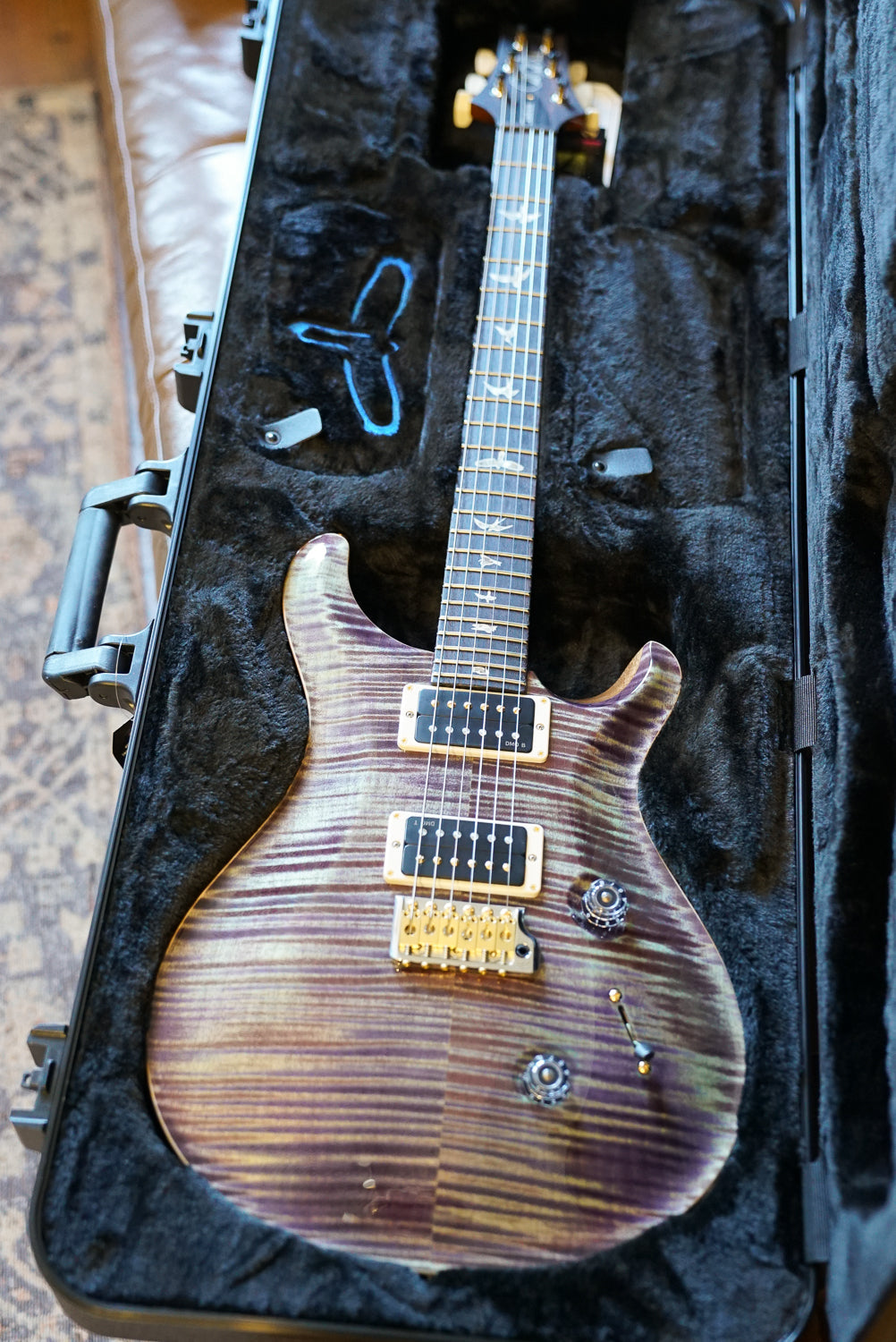 PRS Custom 24, Pattern Thin - Aurora Borealis [10 Top]