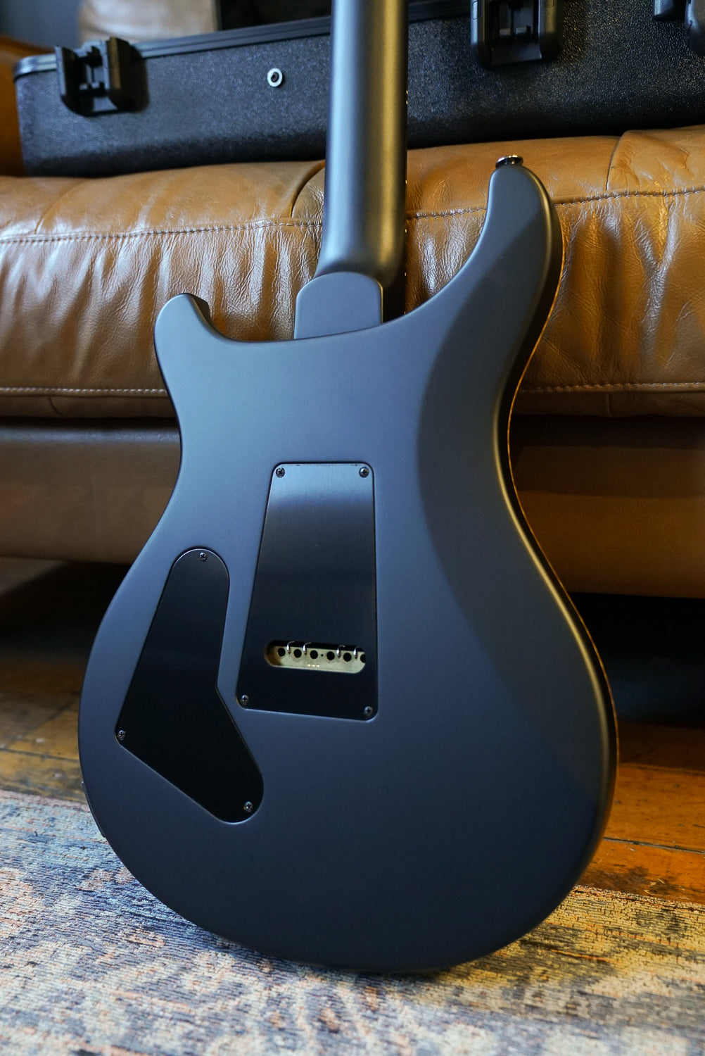PRS Custom 24 Satin Limited, Charcoal Tri Colour Burst