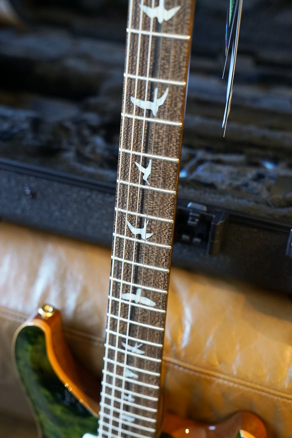 PRS Wood Library Custom 24, Quilt Maple 10 Top / East Indian Rosewood Neck - Jade