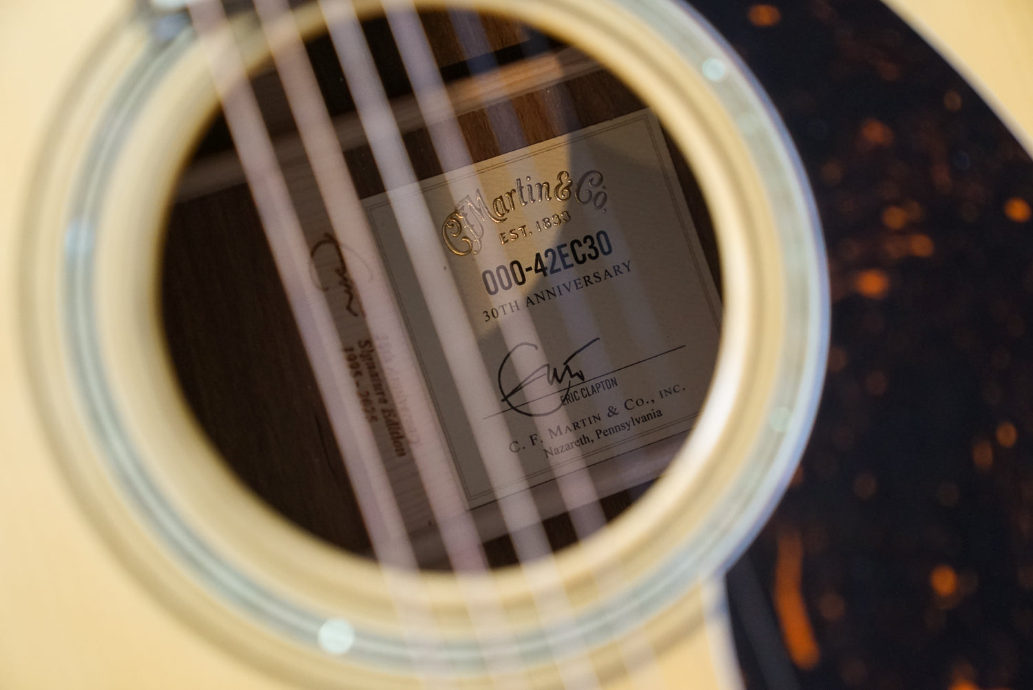 Martin 000-42EC 30th Anniversary Eric Clapton Signature Acoustic