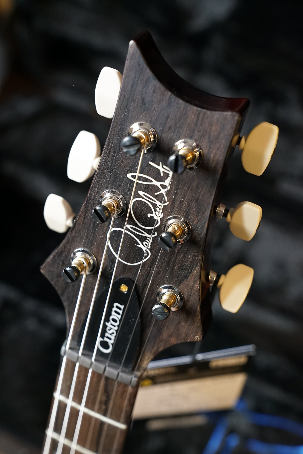 PRS Wood Library Custom 24, Quilt Maple 10 Top / Flame Maple Neck - Copperhead Burst