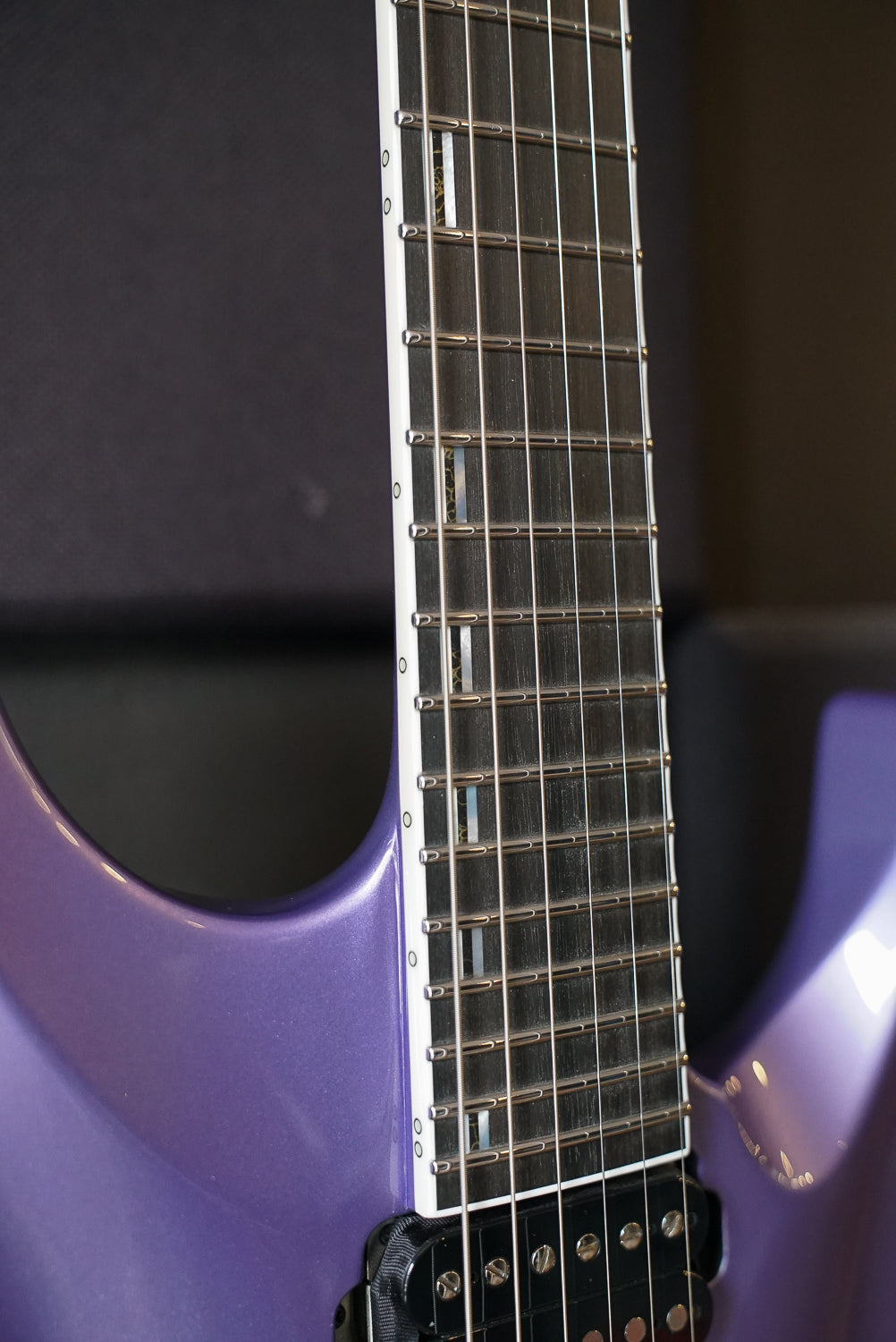 ESP Custom Shop Horizon II NT, Metallic Purple