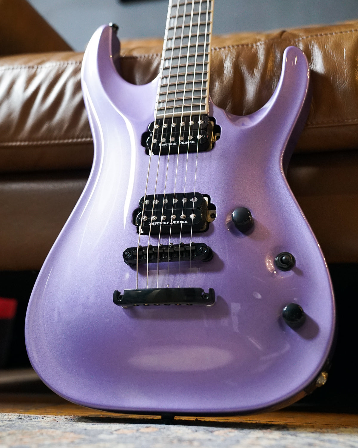 ESP Custom Shop Horizon II NT, Metallic Purple