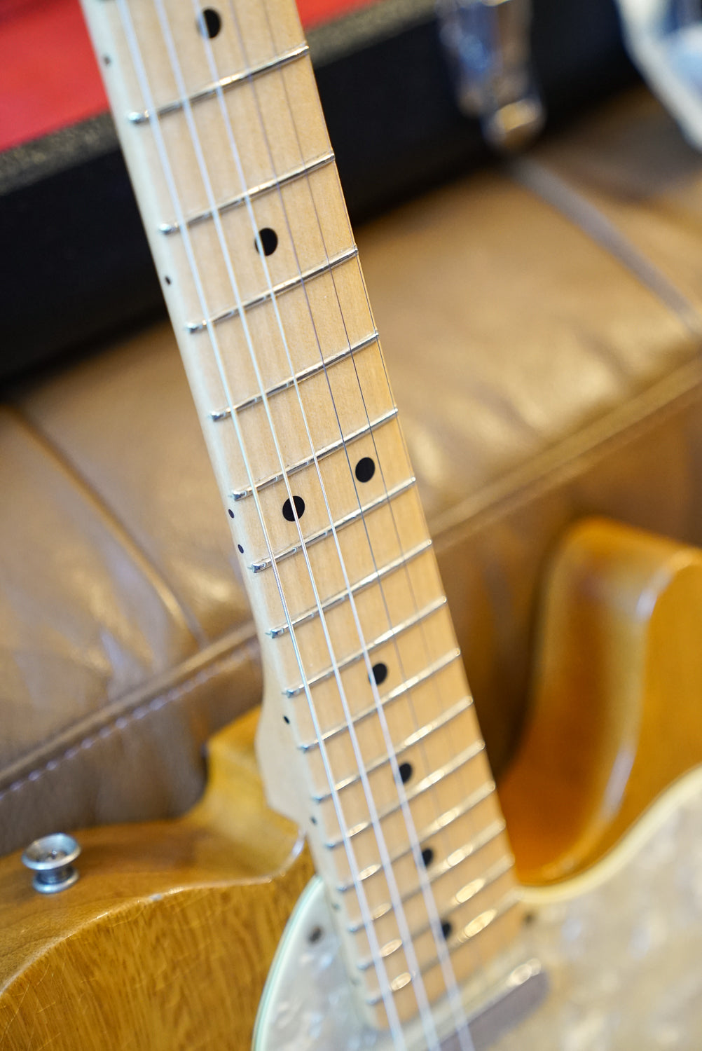 Pre-Owned Fender Custom Shop Masterbuilt Kyle McMillin 1968 Tele Thinline Korina "2023