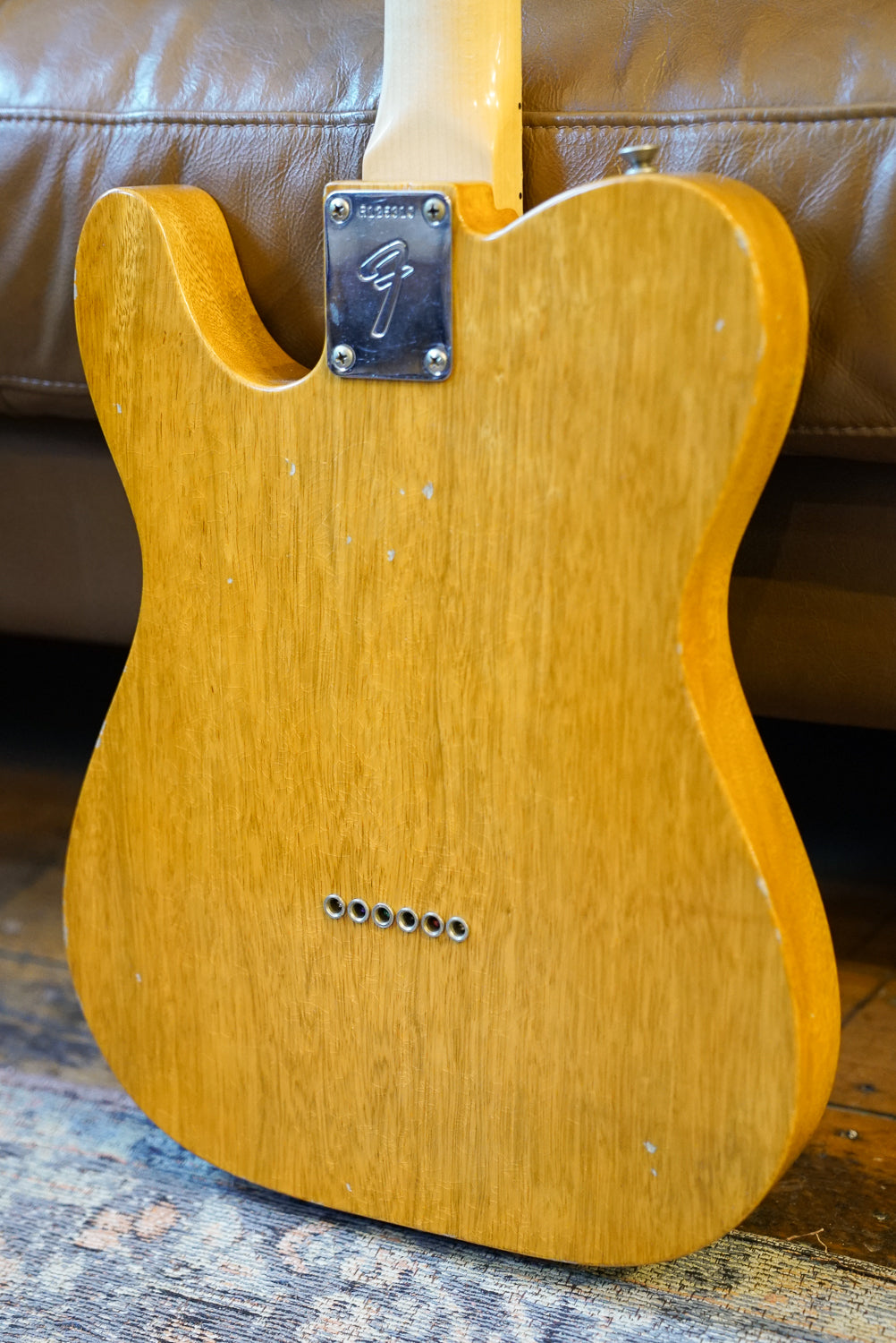 Pre-Owned Fender Custom Shop Masterbuilt Kyle McMillin 1968 Tele Thinline Korina "2023