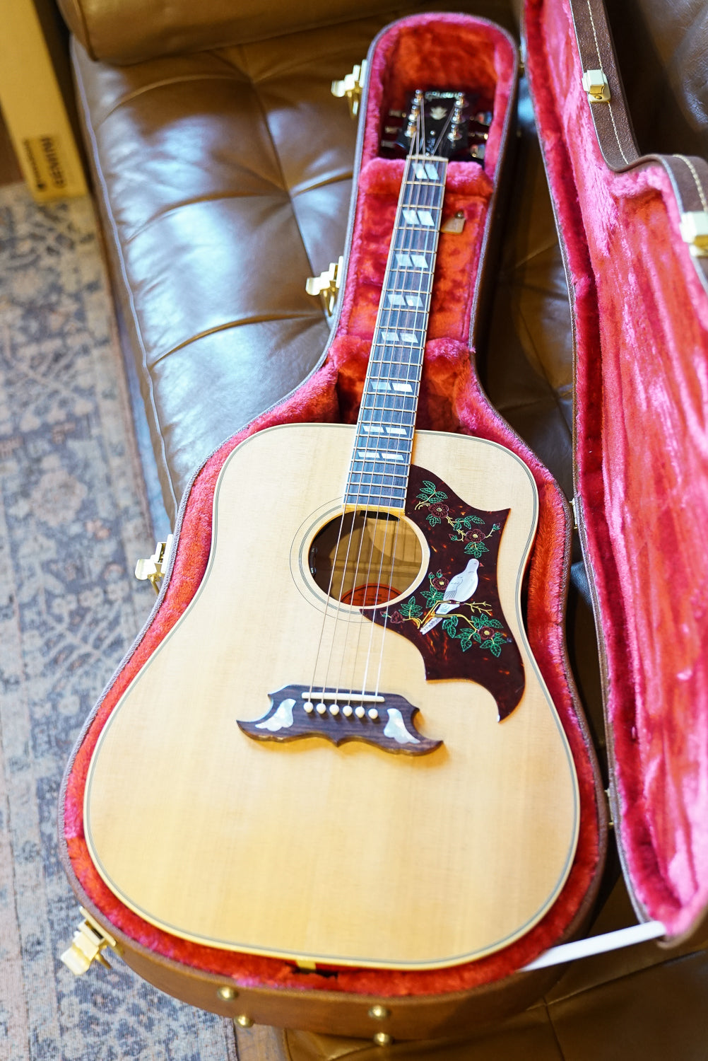 Pre-Owned Gibson Dove Original, Antique Natural, AAAAA Select Maple "2023