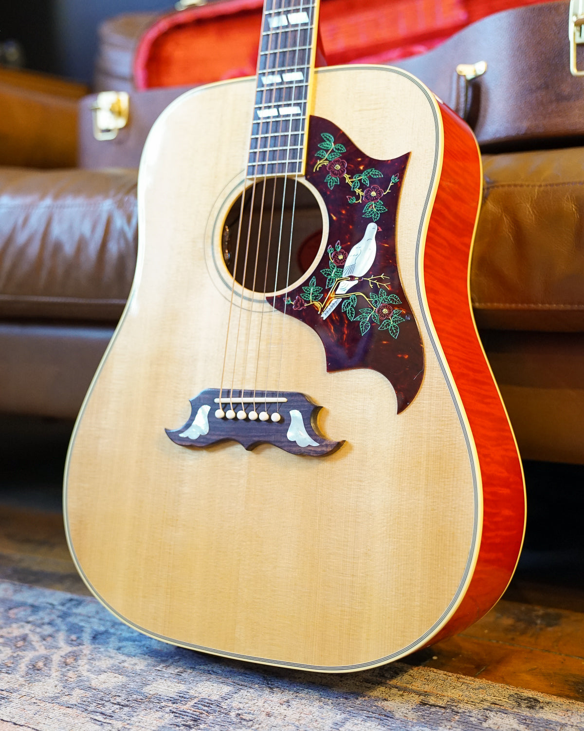 Pre-Owned Gibson Dove Original, Antique Natural, AAAAA Select Maple "2023