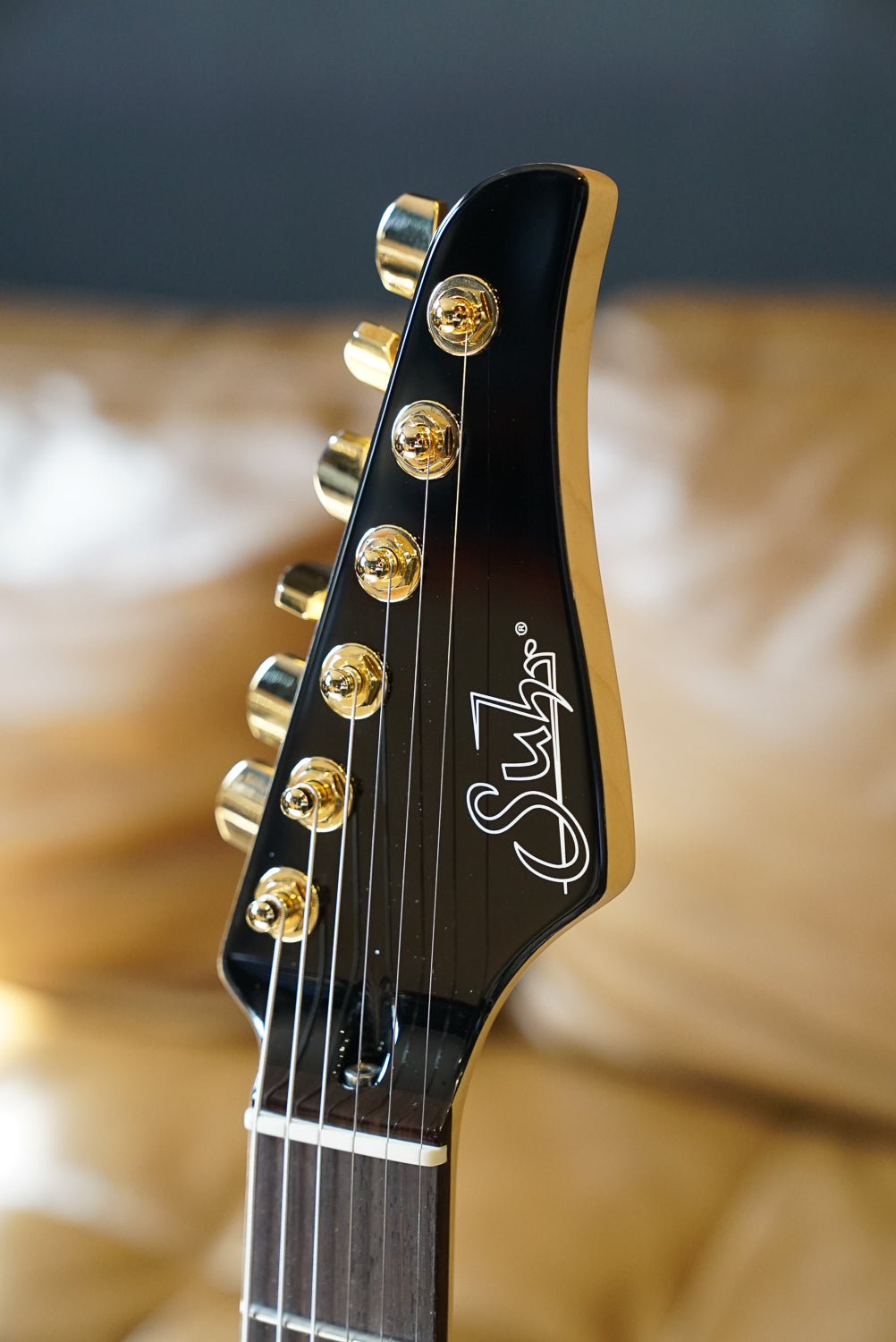 Suhr Standard Thin Burst Limited Edition, Trans Teal