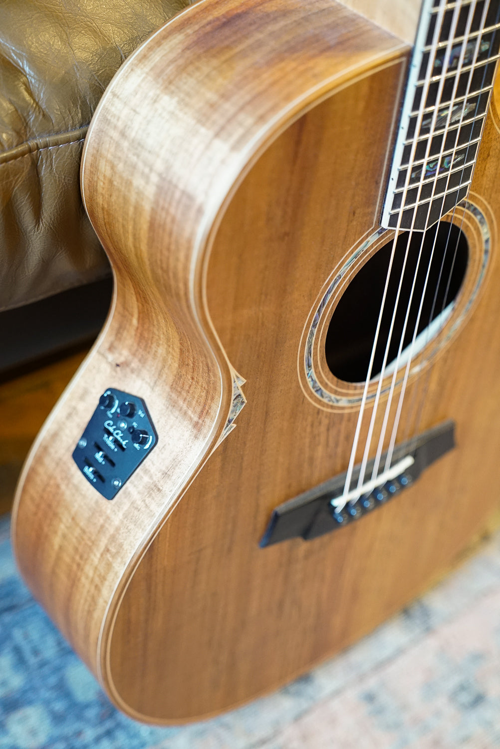 Cole Clark CCAN3EC-BLBL Acoustic Electric Guitar w/Case - Blackwood