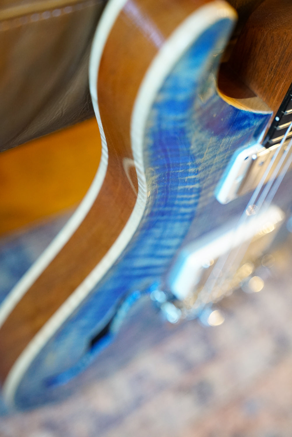PRS Hollowbody II Piezo - Faded Blue Jean