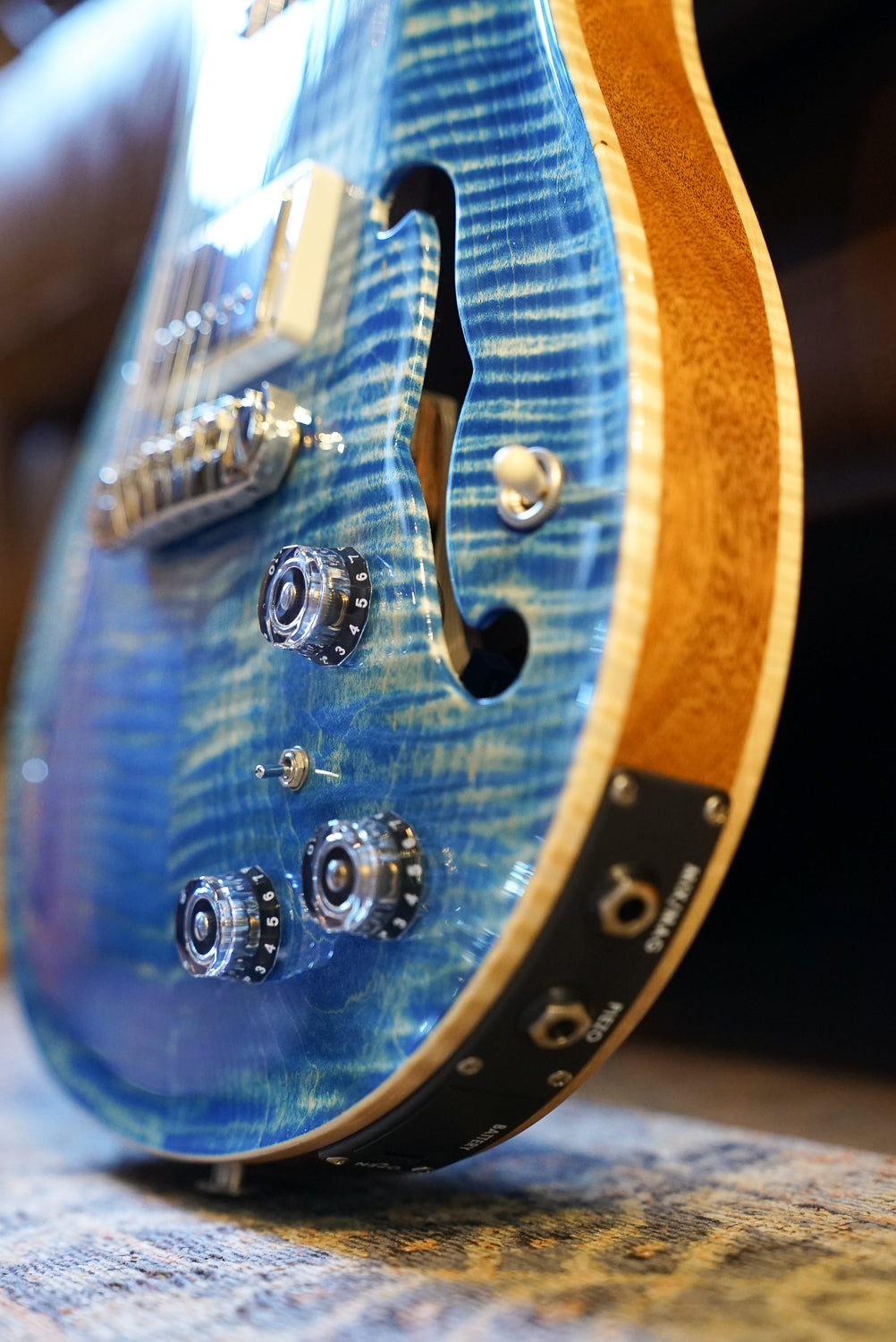 PRS Hollowbody II Piezo - Faded Blue Jean