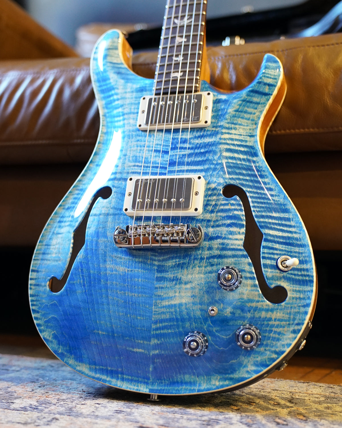 PRS Hollowbody II Piezo - Faded Blue Jean