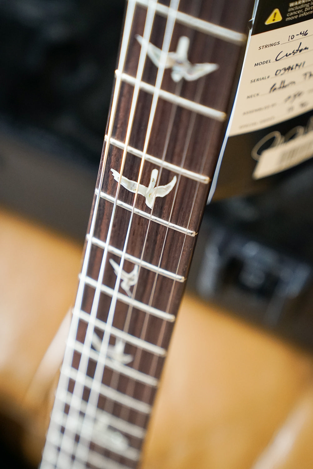 PRS Custom 24, 10 Top, Pattern Thin - Faded Whale Blue
