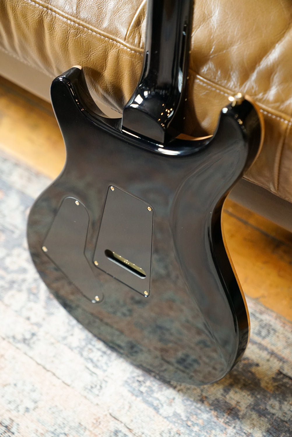 PRS Custom 24, 10 Top, Pattern Thin - Faded Whale Blue
