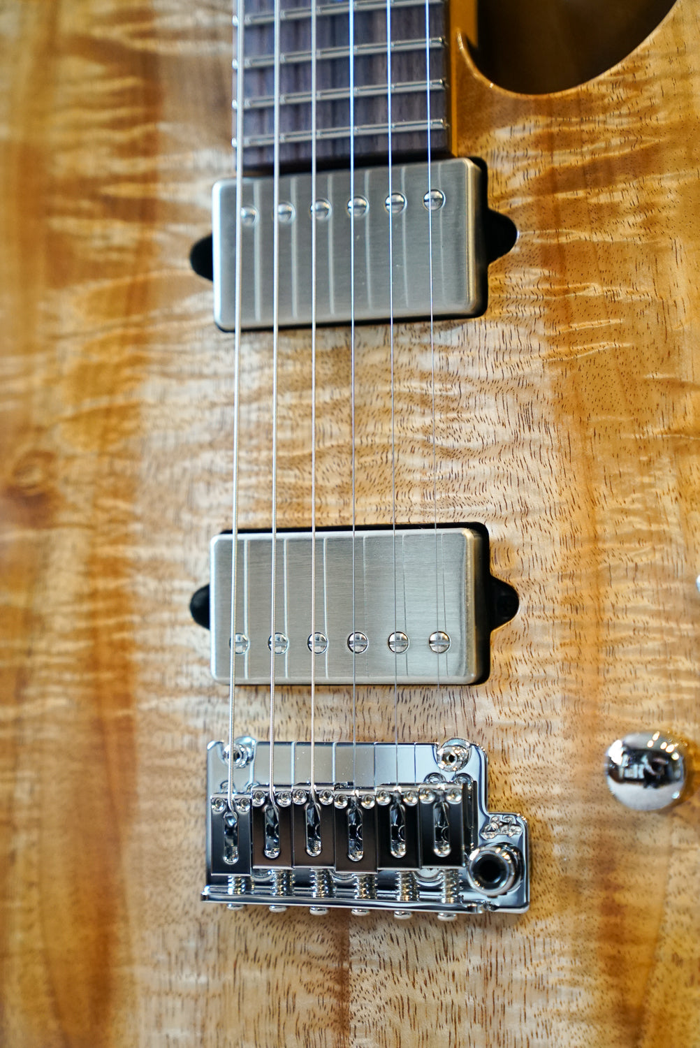 Suhr Custom T, Koa / Roasted Swamp Ash
