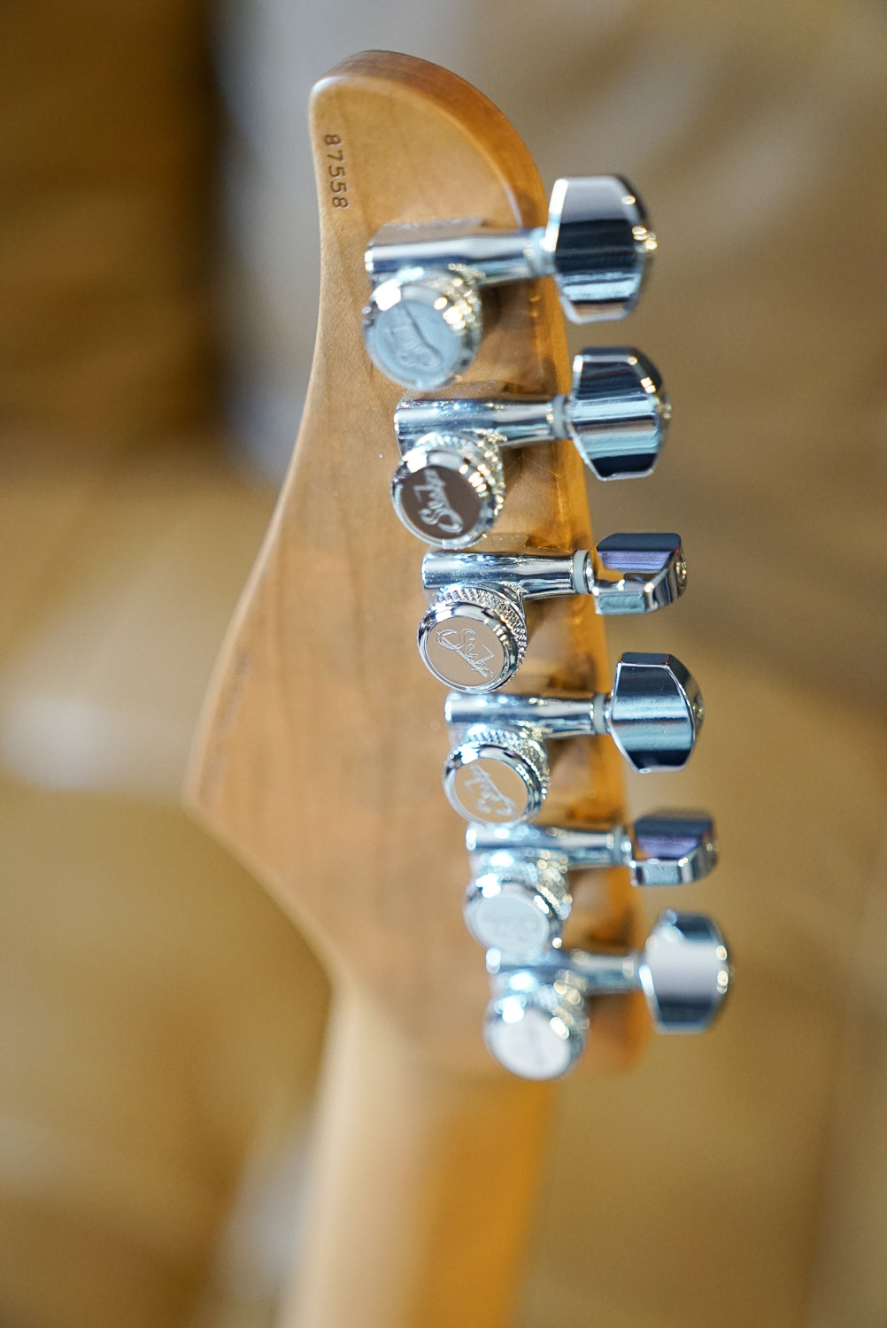 Suhr Custom T, Koa / Roasted Swamp Ash