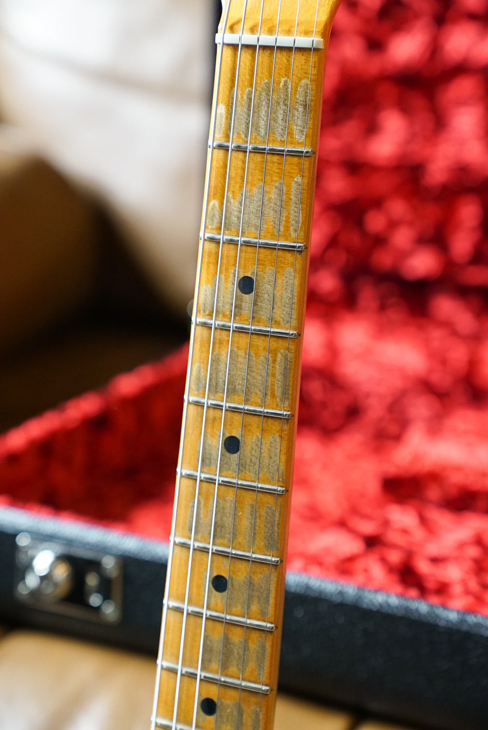 Pre-Owned Fender Custom Shop '69 Stratocaster Relic, Sea Foam Green, Master Built by Greg Fessler