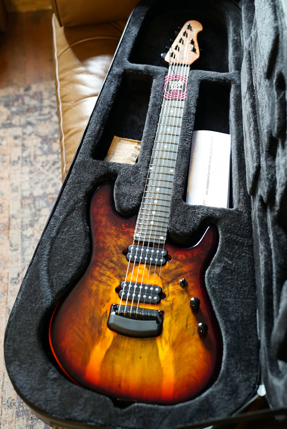 Music Man Jason Richardson Cutlass HT 7 String - Death Mountain