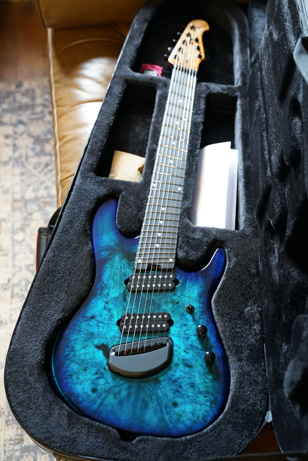 Music Man Jason Richardson Cutlass HT 8 String - Water Temple