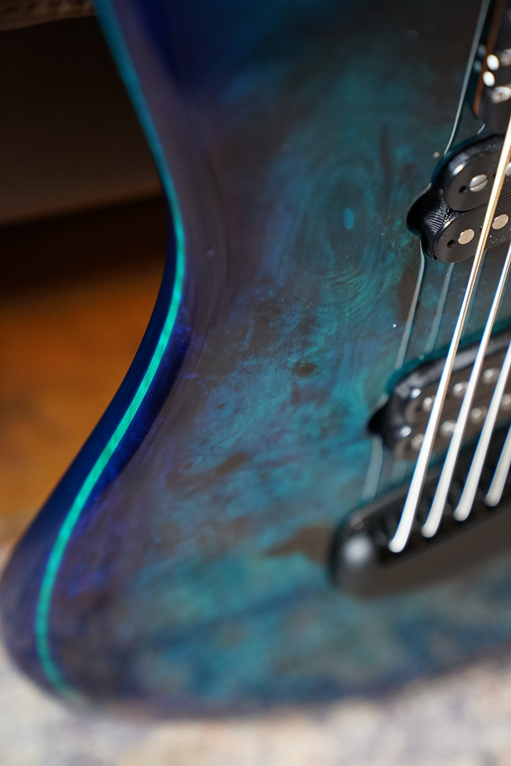 Music Man Jason Richardson Cutlass HT 8 String - Water Temple