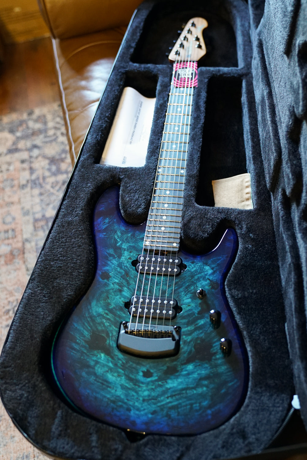 Music Man Jason Richardson Cutlass HT 7 String - Water Temple