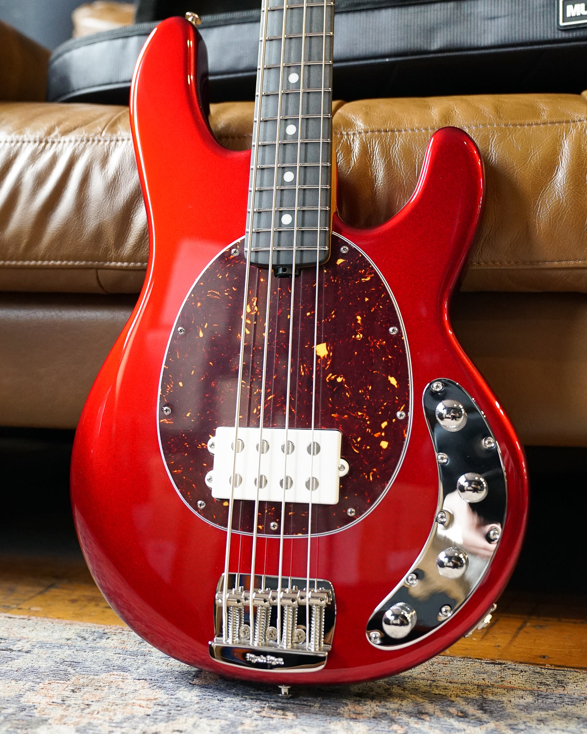 Music Man StingRay Special Bass Guitar - Candyman, Single Pickup, Chrome HW