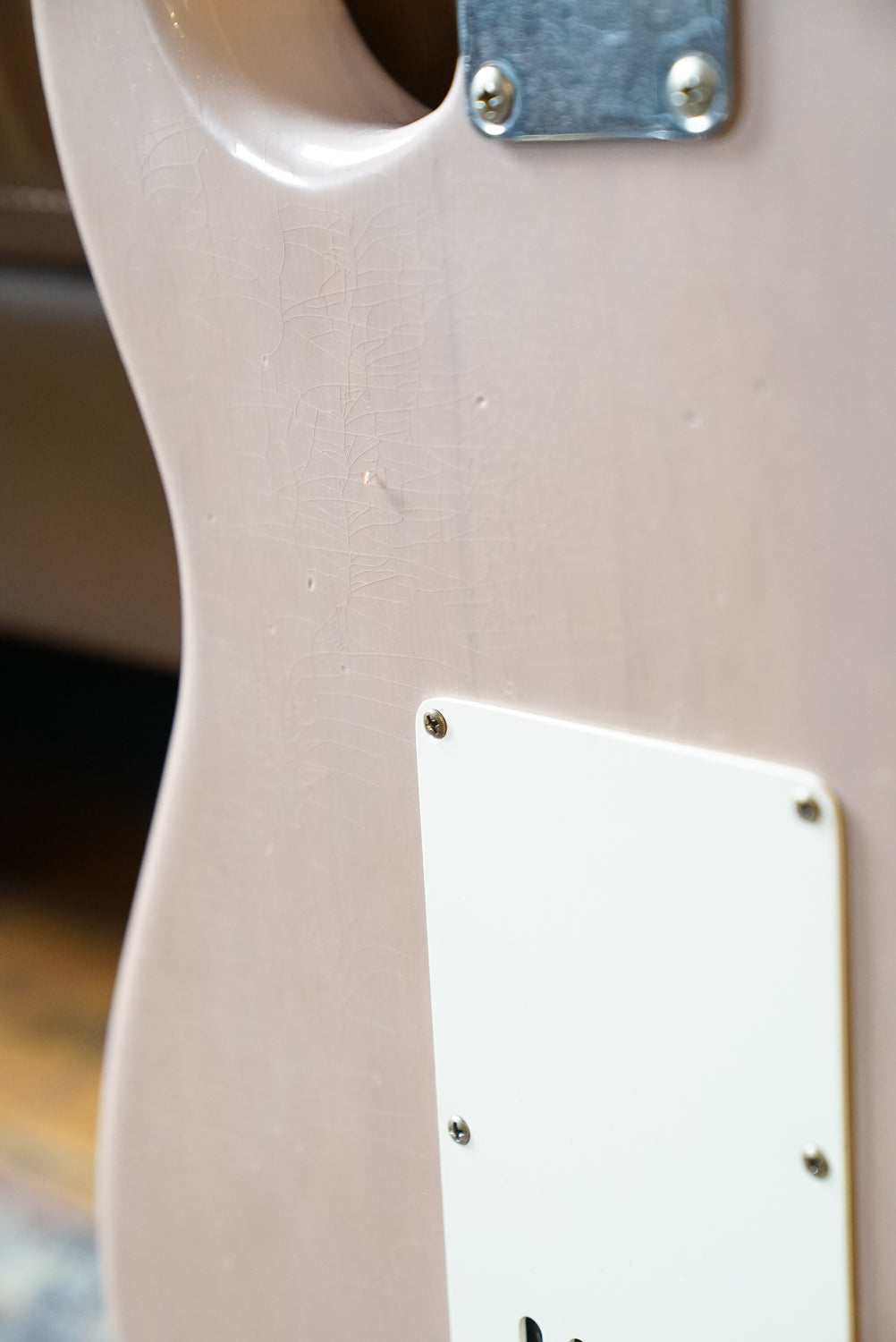 Fender Custom Shop '60 Paulownia Stratocaster, Roasted AAA Maple Neck, Trans Shell Pink - Master Built by Greg Fessler