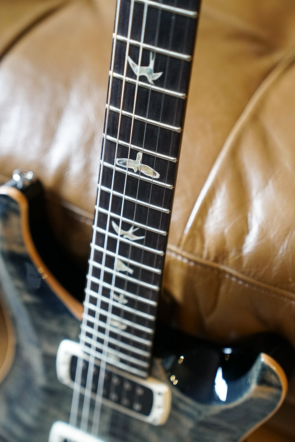 PRS Custom 24-08, Pattern Thin - Faded Whale Blue