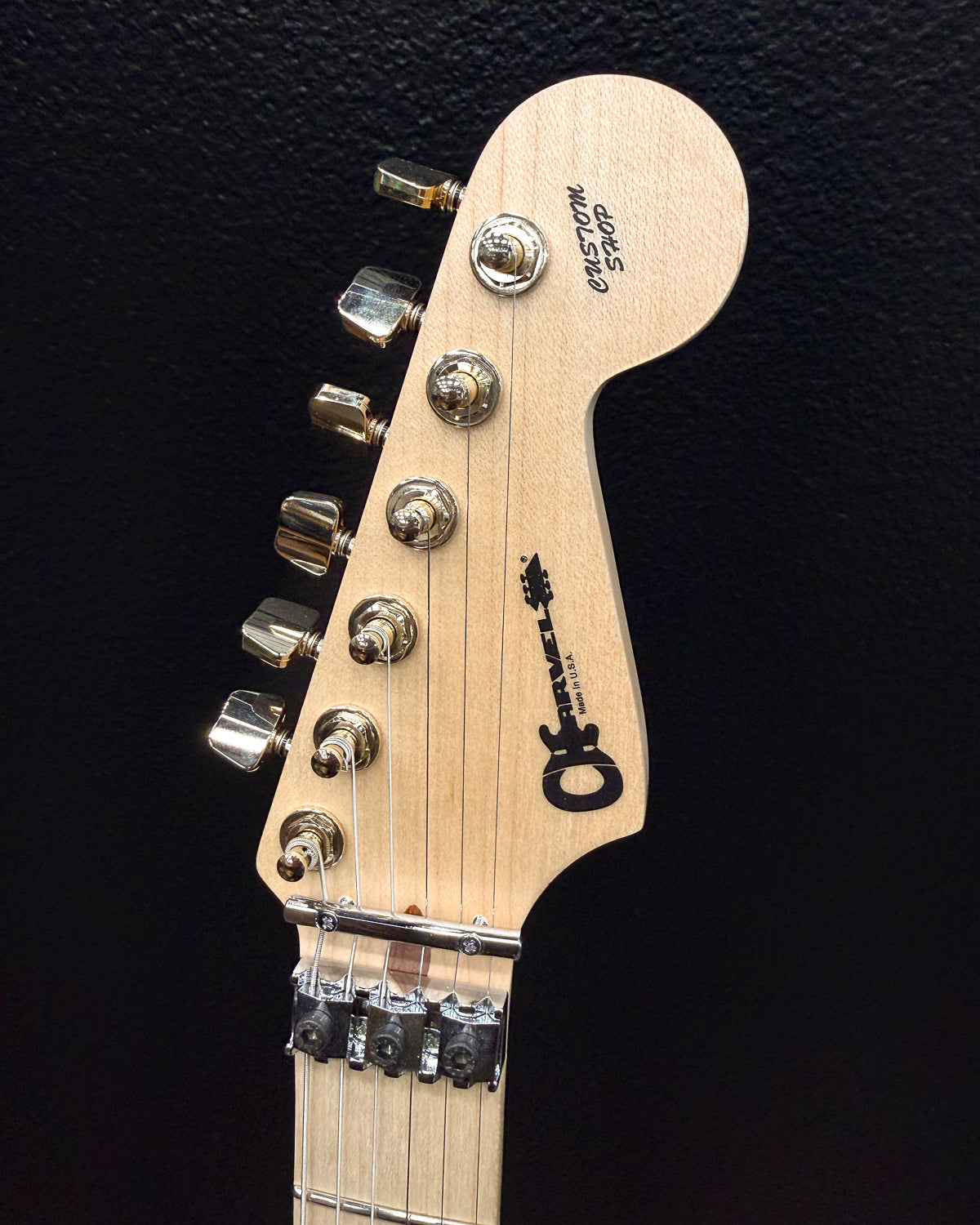 Charvel Custom Shop San Dimas 2H FR, Spruce Body / Natural Oil Finish