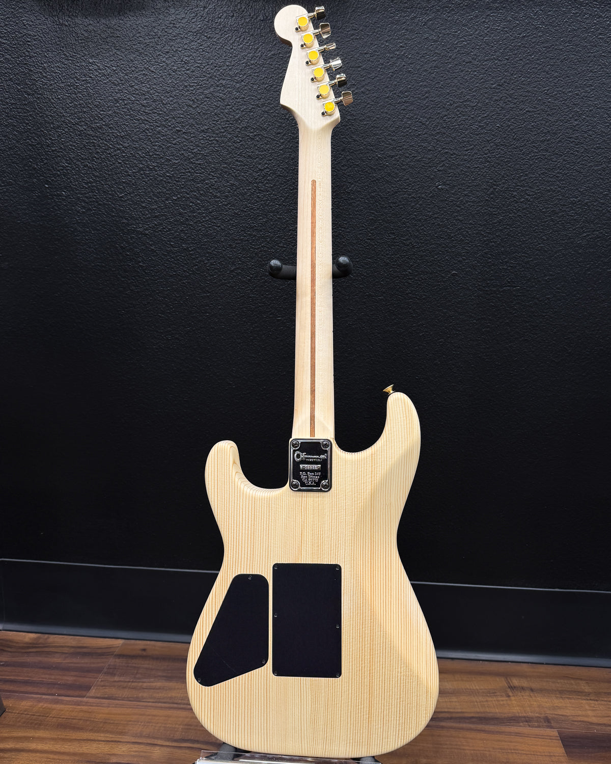 Charvel Custom Shop San Dimas 2H FR, Spruce Body / Natural Oil Finish