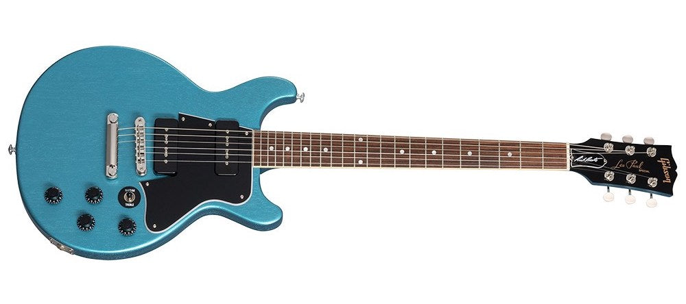 Gibson Rick Beato Les Paul Special Double Cut Electric Guitar in TV Blue Mist
