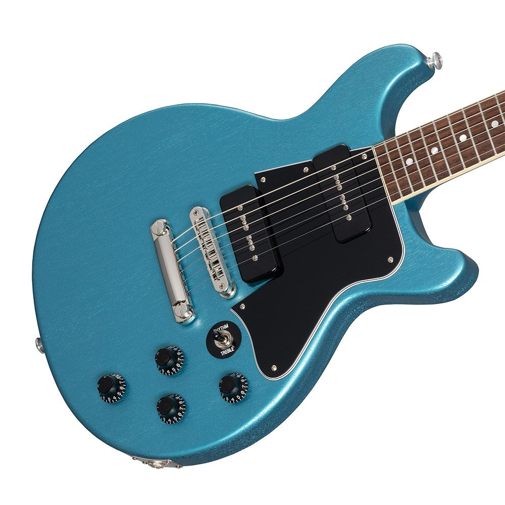 Gibson Rick Beato Les Paul Special Double Cut Electric Guitar in TV Blue Mist