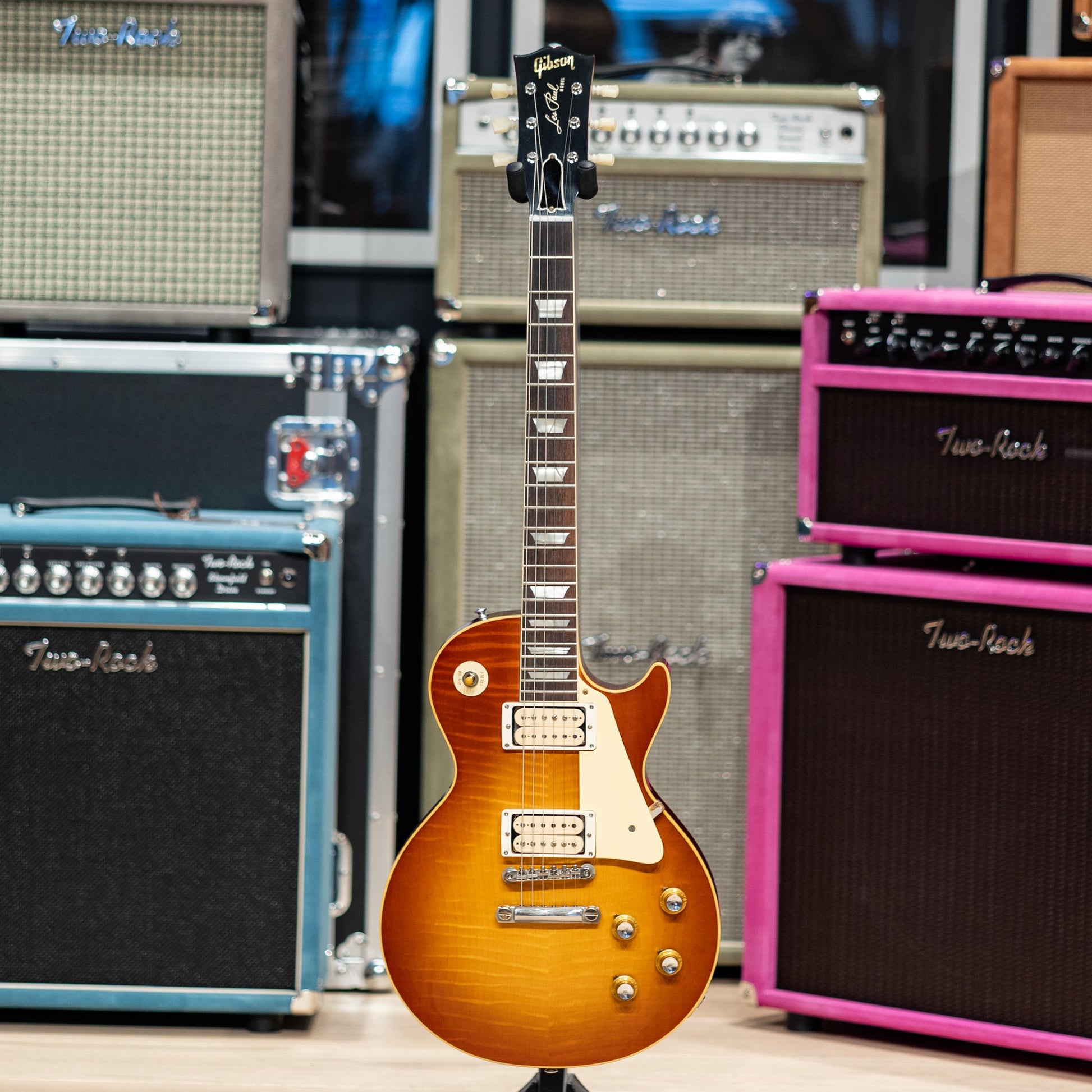 Gibson Custom Made 2 Measure 1960 Les Paul Standard Brazilian VOS - Cherry Sunburst
