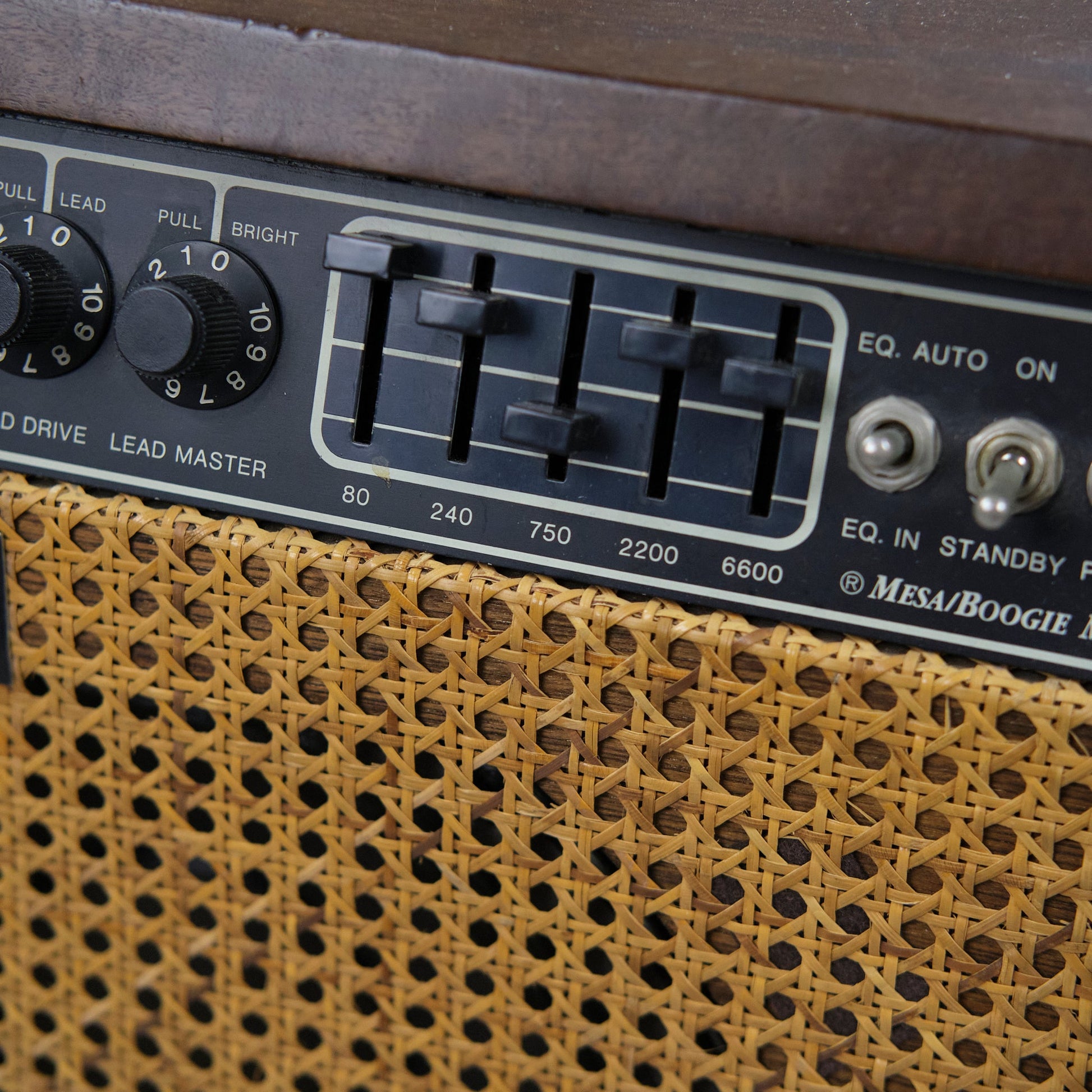 1989 Mesa Boogie MKIII Blues stripe w/Flight case 110v  (USA, Hardwood)