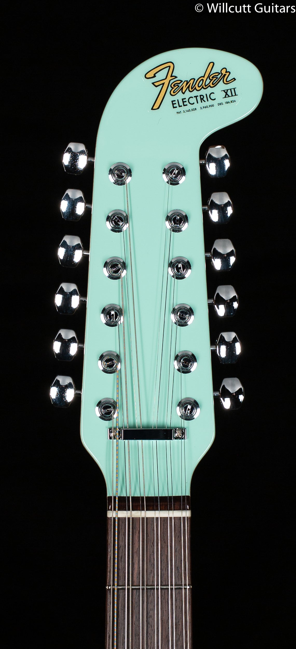 Fender Custom Shop Masterbuilt ELECTRIC XII NOS SURF GREEN "Green with Envy" One of a Kind